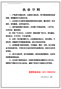 职业守则